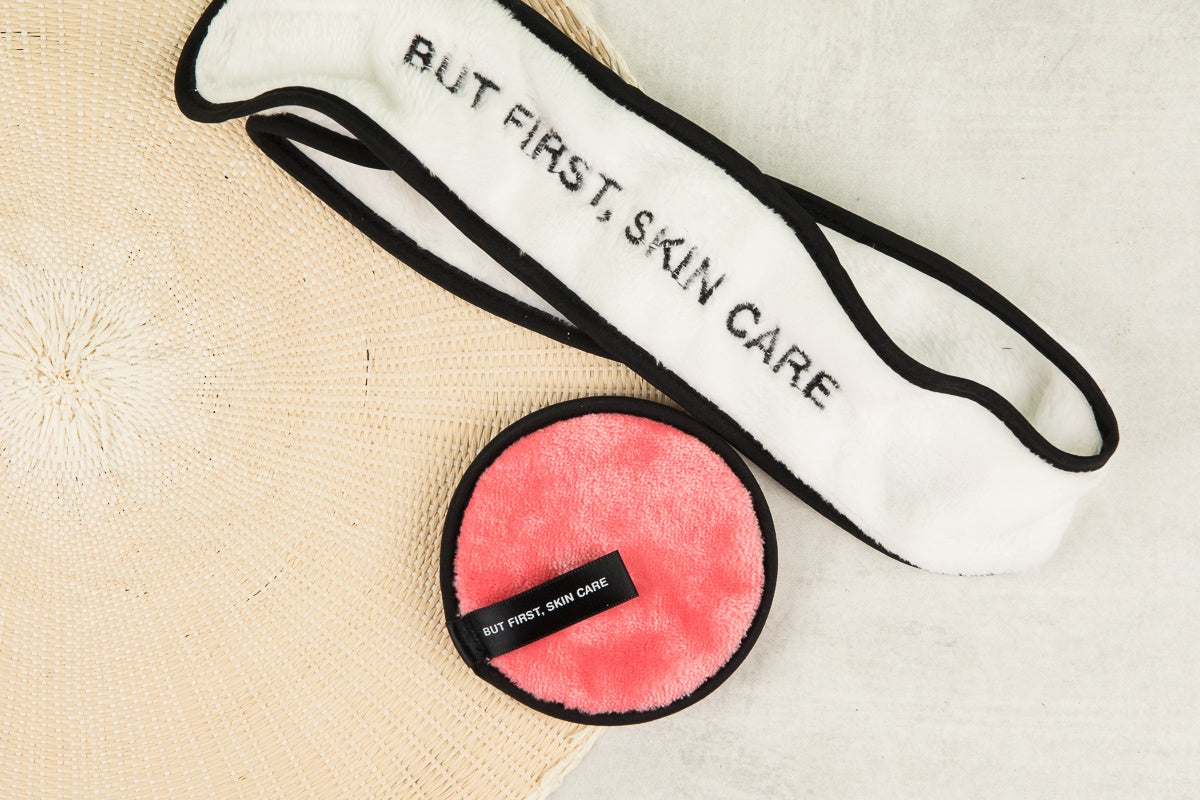 Willow Collective | But First, Skincare Headband + Face round