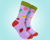 Fruit Platter Sock - Women's