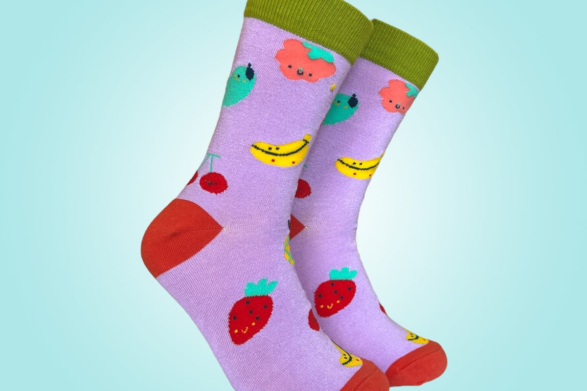 Fruit Platter Sock - Women's