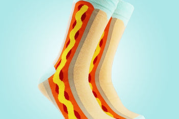 Hot Dog Sock - Women's