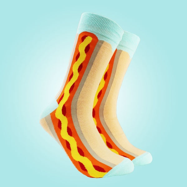 Hot Dog Sock - Women's