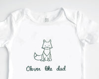 Clever like Dad onesie