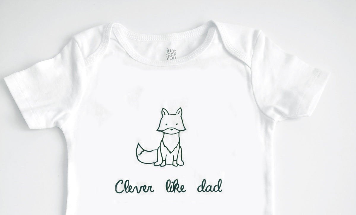 Clever like Dad onesie