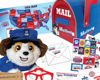 Special Edition Mailbox Mutts Gift Set – Plush Toy Playset with 3 Months of Real Mail (12 Weekly Letters!)