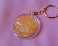 Caroline, or Change Broadway Musical inspired Gold Plated Coin Keychain