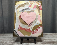 Torn Paper Art Craft Box