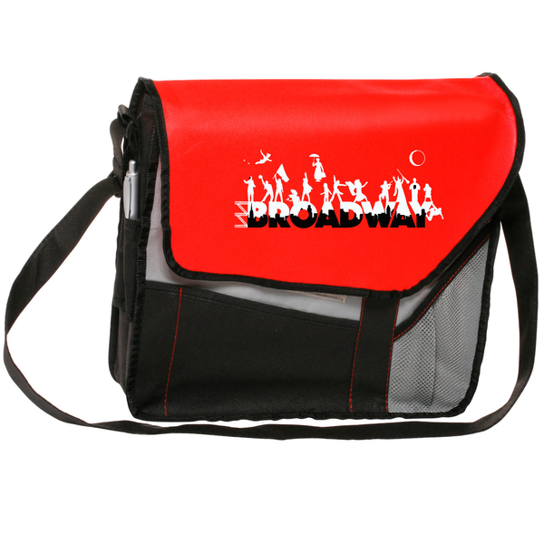 Lightweight Broadway Character inspired Silhouette Messenger Bag