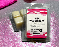 Pink Wednesdays Soy Candles and Melts - Coconut, Hibiscus, & Peony