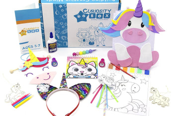 Unicorn Surprise Craft & Activity Box for Ages 5-7