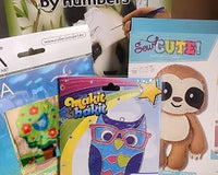 Kids Level 2 - Needlepoint & Punch Needle - Craft Subscription Box (Recommended Age 8+).