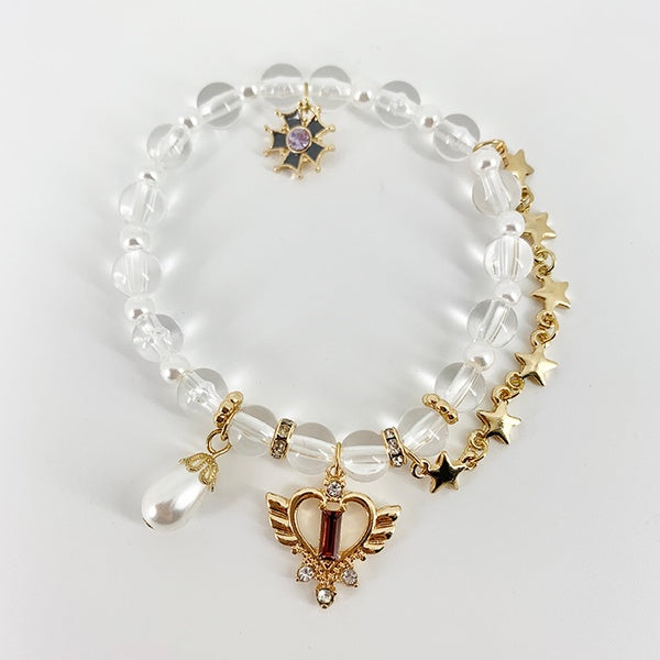 Sailor Moon Serenity & Endymion Inspired Bracelet