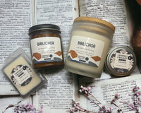 Biblichor Soy Candles and Melts - Old Books & Hot Tea - Book Lover Inspired