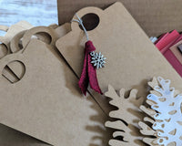 Torn Paper Art Craft Box with Tool Kit