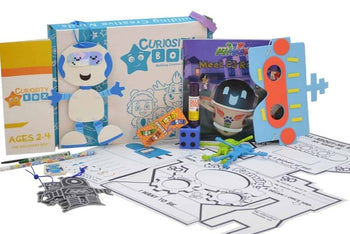 Robot Rob Kids Craft & Activity Box for Ages 2-4