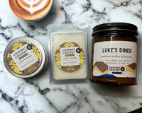 Luke's Diner Soy Candles and Melts - Hazelnut Coffee & Biscotti - Mom and Daughter Inspired