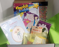 Kids Level 3 - Counted Cross Stitch & Punch Needle - Craft Subscription Box (Recommended Age 10+).