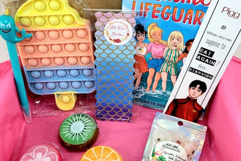 Tween "beach" themed mini Book Box