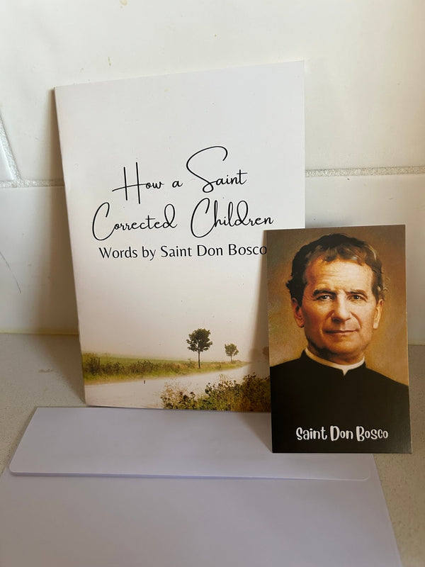 St Don Bosco booklet and holy card (just pay shipping)