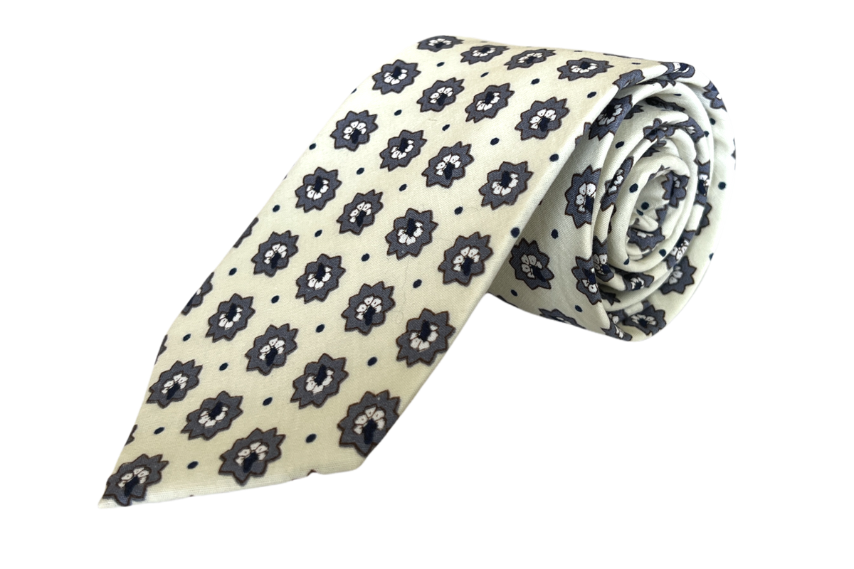 Cotton Peacock Tie