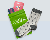 Bambi Grey Sock - Women's