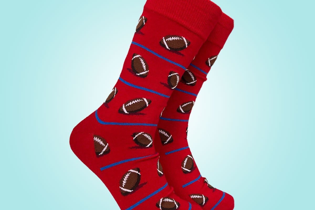 Inflated Footballs Sock - Men's