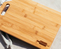 Platterful Handcrafted Wooden Bamboo Charcuterie Board (10x15")