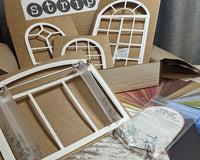 Torn Paper Art Craft Box