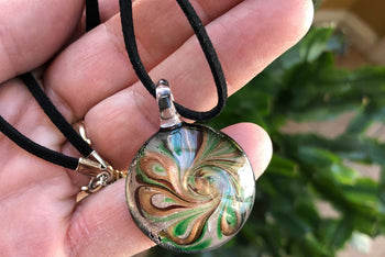 Recycled Glass Pendant