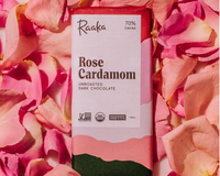 70% Rose Cardamom Bar (Vegan / GF)