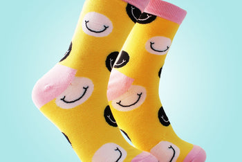 Smiley Face Sock - Women's