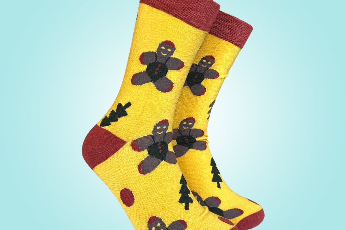 Gingerbread Man Sock - Women's