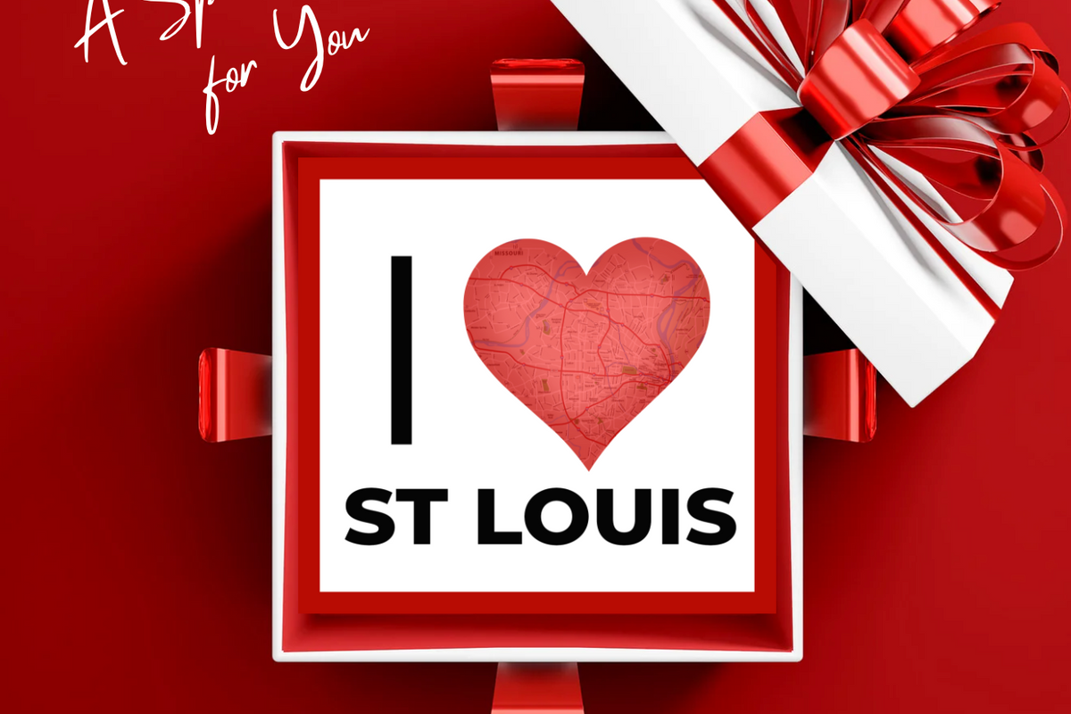 I Love St Louis: Valentines Day Selection for Her