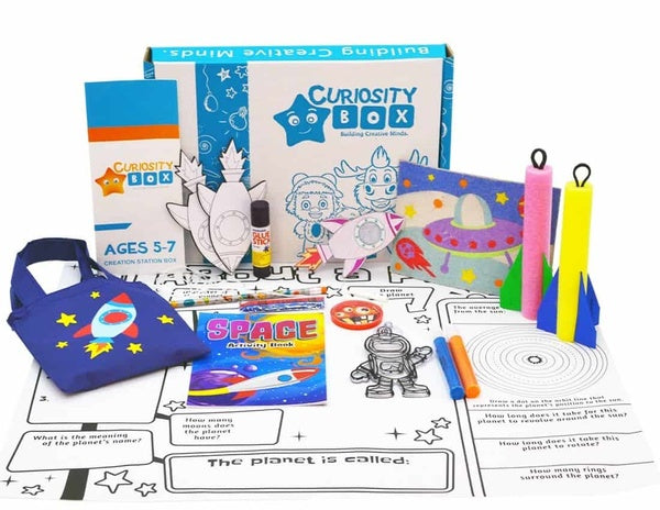 Blast Off Craft & Activity Box for Ages 5-7