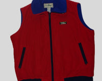 90s LL Bean Fleece Lined Vest (Size XL)