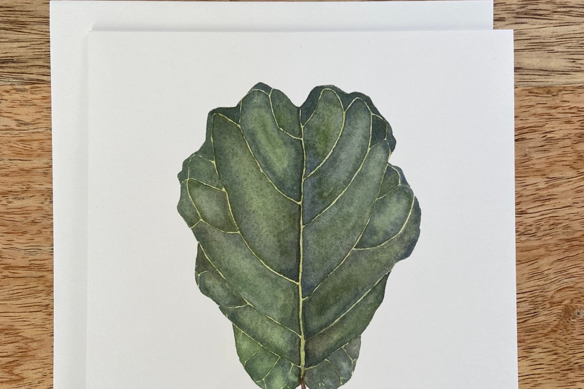 Fiddle Leaf Fig Plant Any Occasion Card