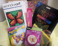 Kids Level 3 - Counted Cross Stitch & Punch Needle - Craft Subscription Box (Recommended Age 10+).