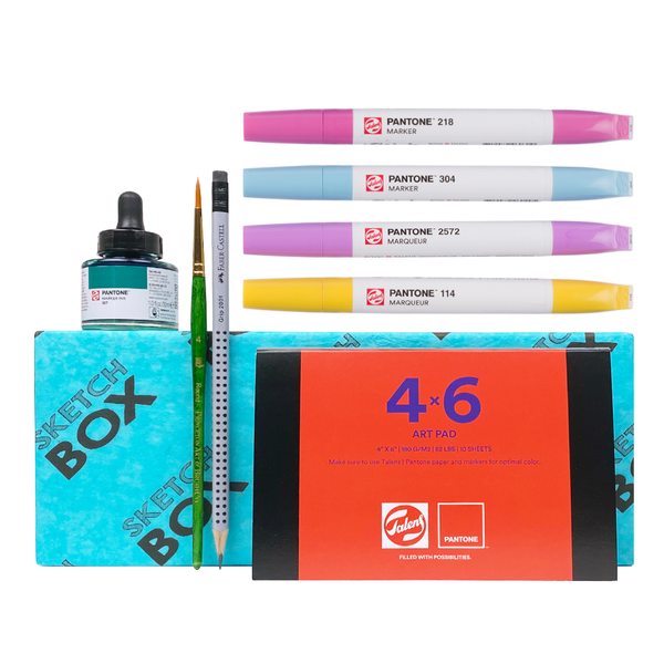 Pantone® x Royal Talens Illustration System Premium Box