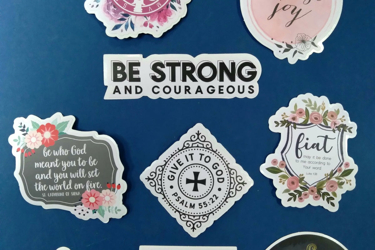 9 pack of holiness stickers