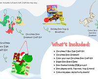 Diggin Dino Christmas Craft Box Ages 5-7