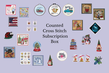 DIY Counted Cross Stitch of the Month Sewing Surprises Box