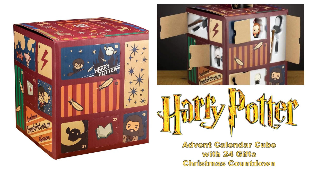 Harry Potter Advent Calendar Cube