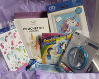 Kids Level 3 - Counted Cross Stitch & Punch Needle - Craft Subscription Box (Recommended Age 10+).