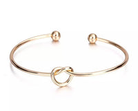 KNOT Minimalist  Silver| Gold Tarnish free Bracelet