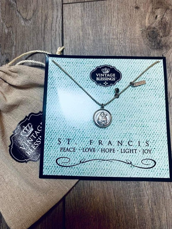 St. Francis necklace