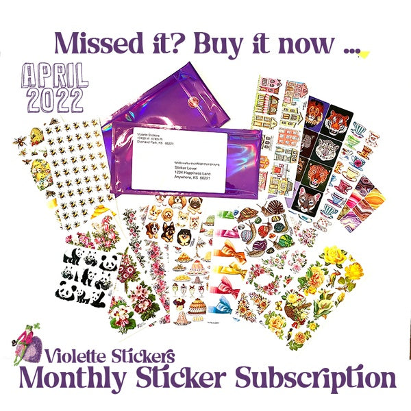 April 2022 Sticker Pack