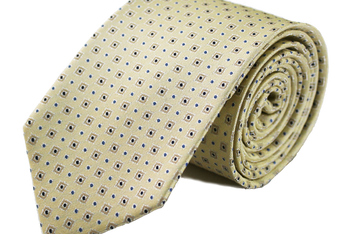 Dandy Yellow Silk Tie