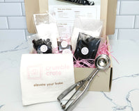 Black Forest Crinkle Cookies - DIY Baking Kit, Ideal Baking Gift by CrumbleCrate