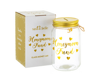 "Honeymoon Fund" Savings Jar