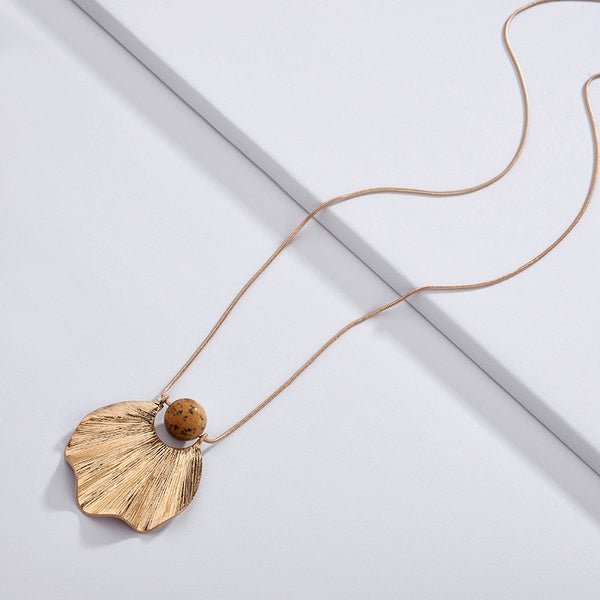 Sea Shell Gold Necklace