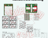 Candy Cane Math and Literacy Centers (Digital Add On)